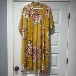ODDY Floral Kimono Cardigan